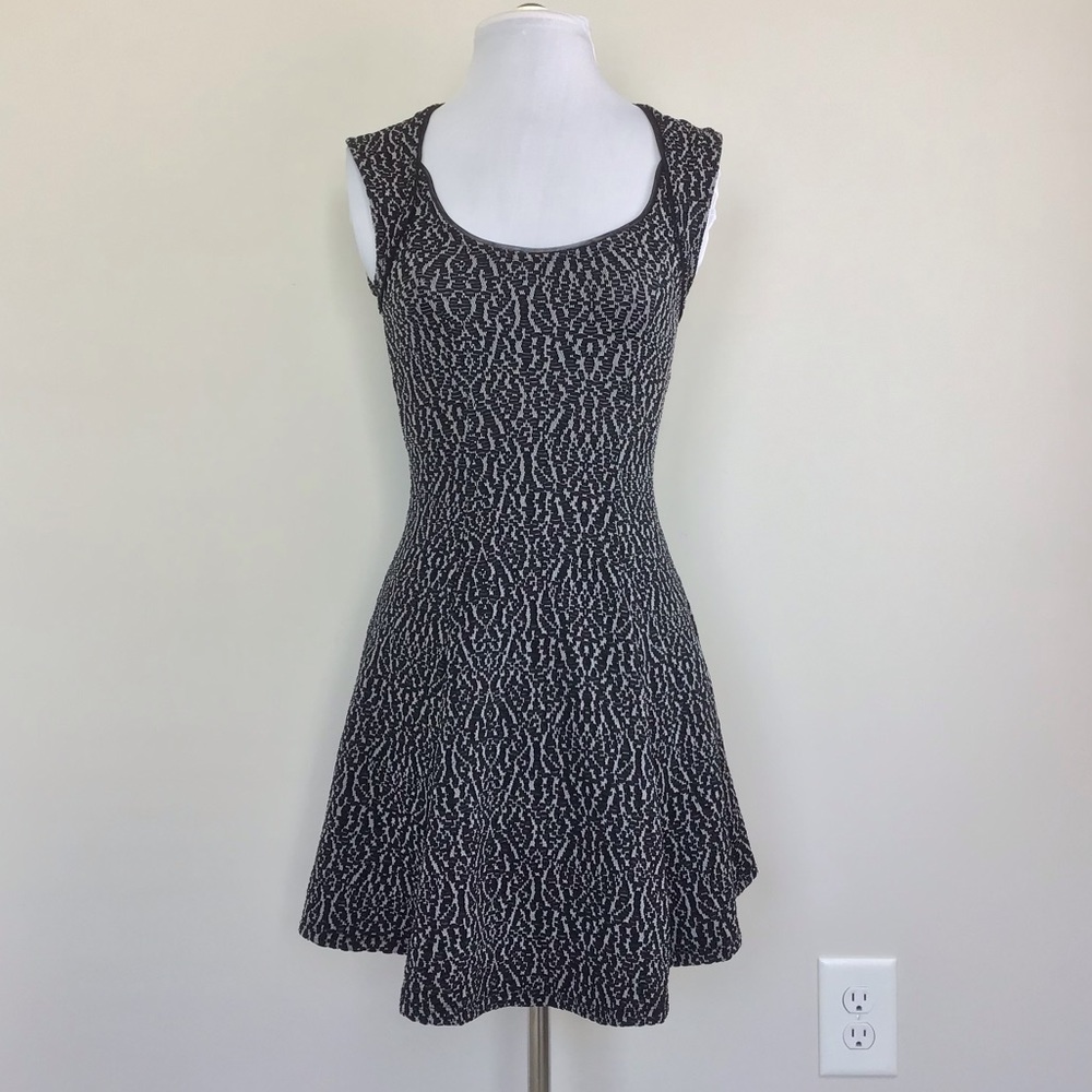 silence + noise Textured Skater Dress